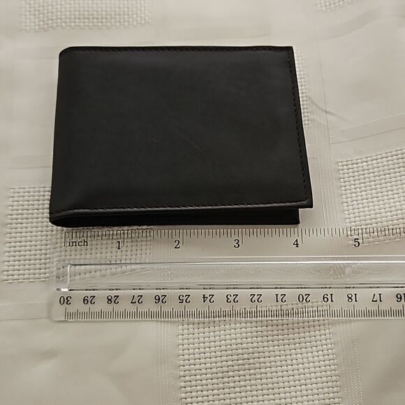 Oakton Men's Fina Wallet Dark Brown - Picture 13 of 16